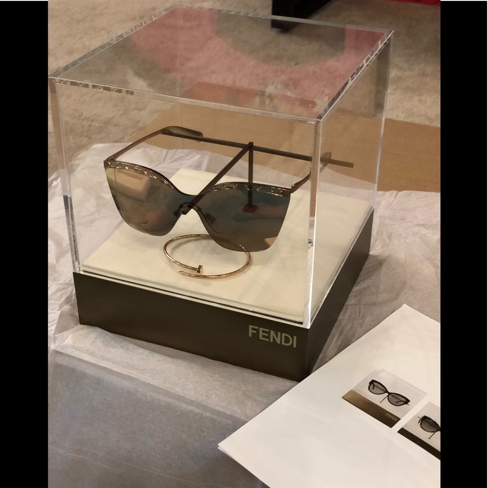 FENDI DISPLAY FOR SHELF/DRESSER/VANITY/CLOSET NWT ULTRA RARE HTF 100% AUTHENTIC
